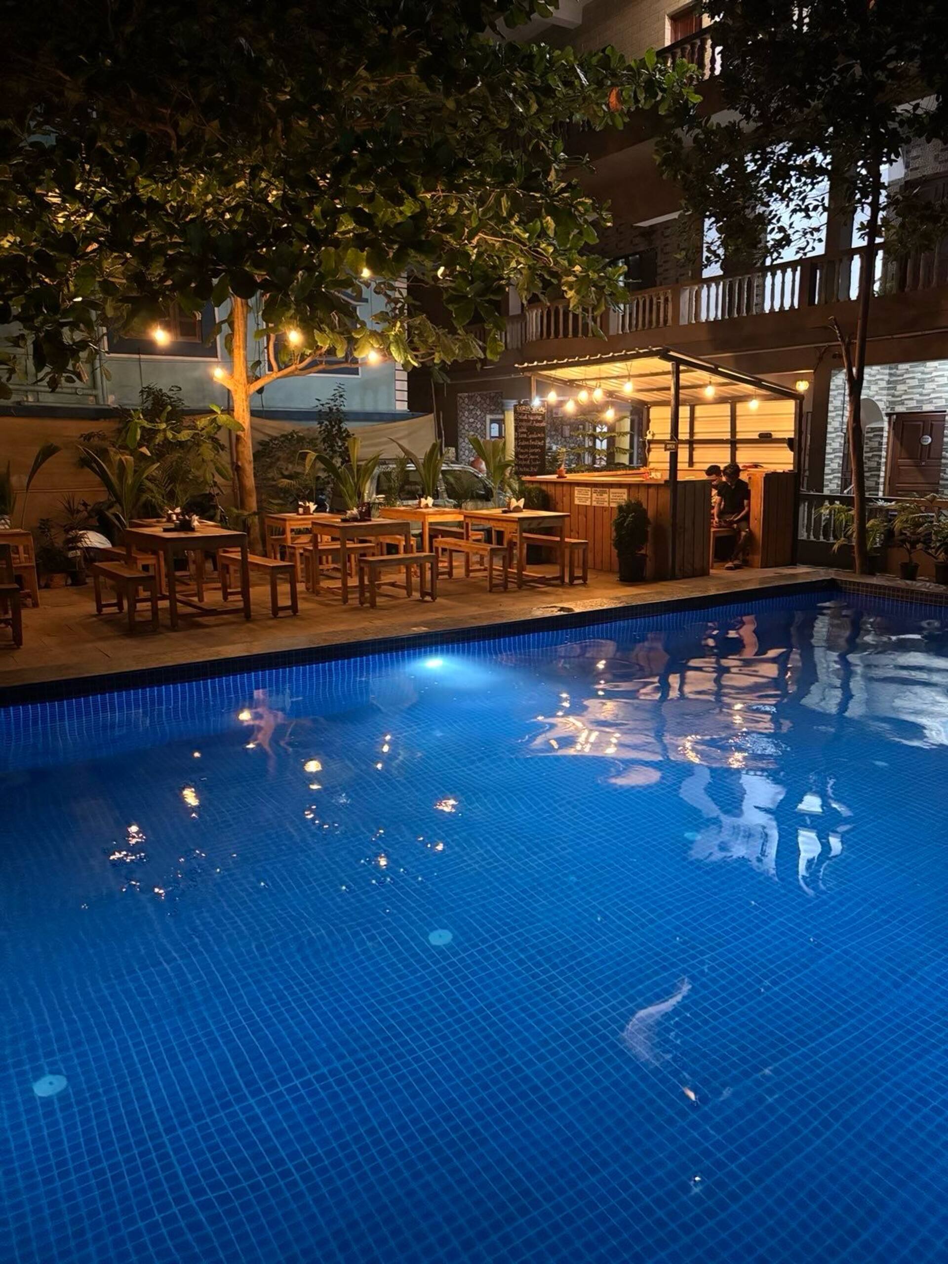 Sunlit 2BHK w/ Pool & Workspace in Arambol, N- Goa