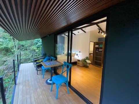 Luxury cabin in the woods
