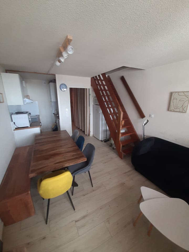 La Mongie T3 Duplex 8 Pers, 2 Chambres + 2 Alcoves - La Mongie