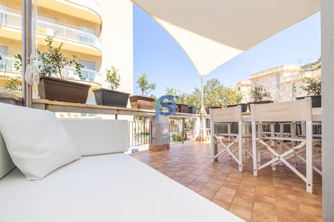 Cefalù Centro: Private terrace, sea and relaxation