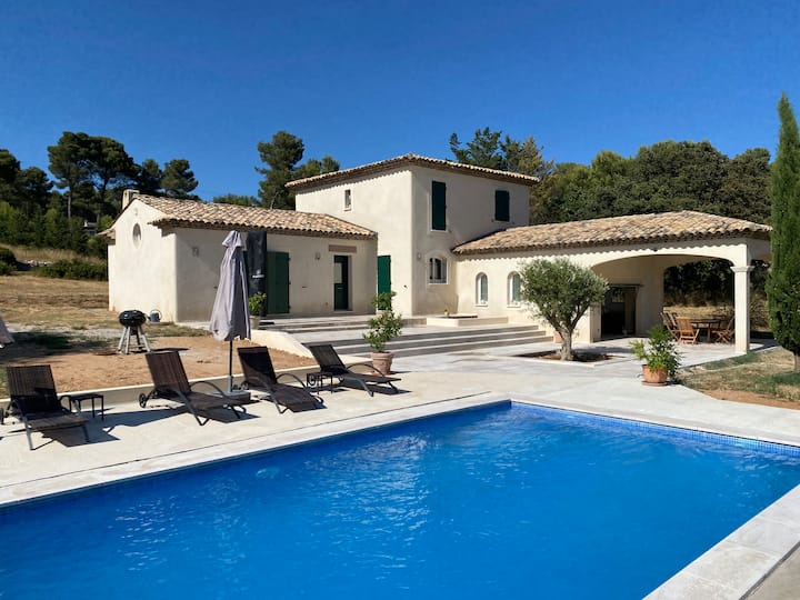 Villa Entre Aix & Marseille Avec Piscine 6 P Paca - Les Pennes-Mirabeau
