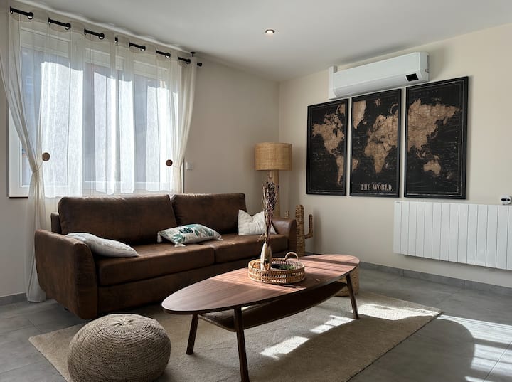 Maison Calme Avec Terrasse/garage Centre-ville D - 迪戎