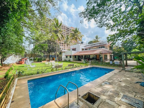 Blue House Spacez 4BHK Pool Villa