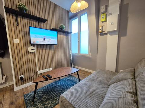 Top Airbnb: Stella T2 Saint Sever Rouen, Hyper Center 10 min away in Saint Sever / île Lacroix / Orléans