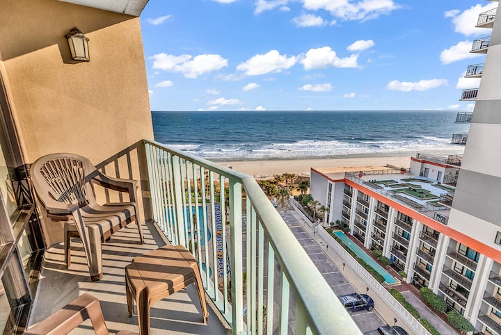 2 Bdrm, 2 Balconies, Lockout Unit 1 King, 2 Queens - Myrtle Beach