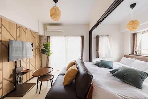 Espaz｜Modern Apt Hotel｜Canal City 7mins｜Nakasu
