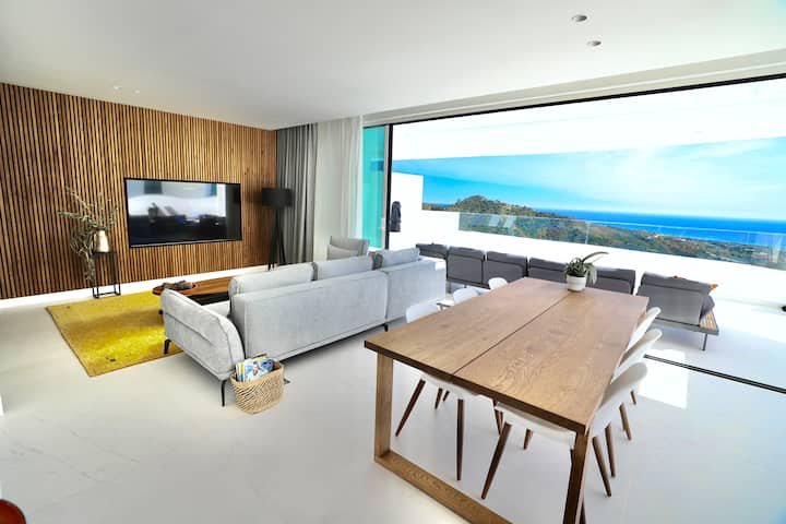 Marbella Mountain Penthouse Rooftop Pool Sea View - Monda
