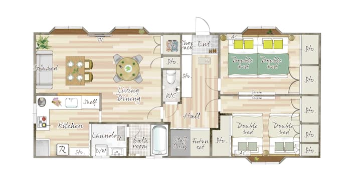Near Ikebukuro & Shinjuku|10 Guests|2 Bedrooms - Ikebukuro
