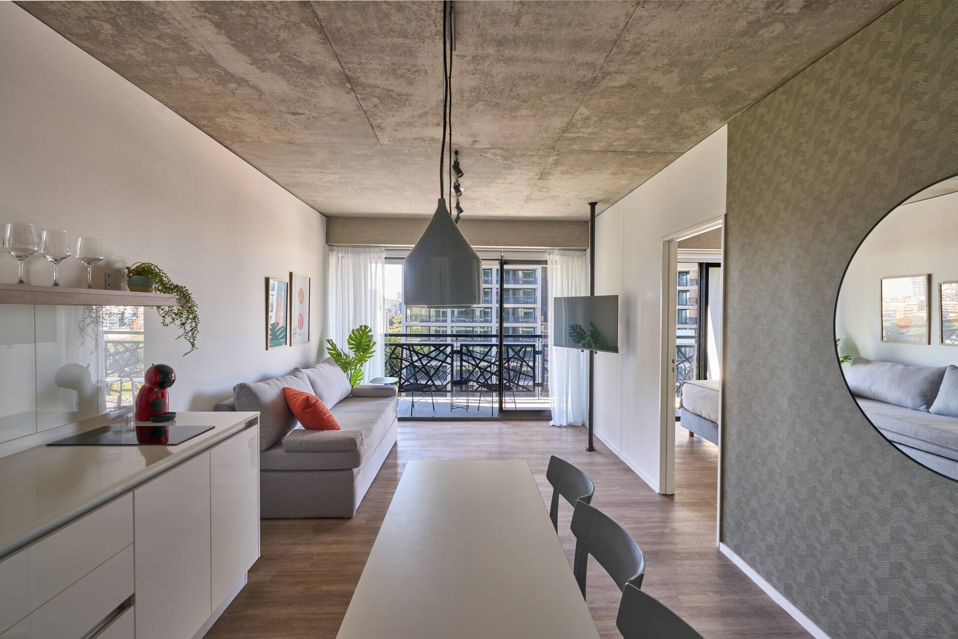 Apartamento de 1 quarto em Puerto Madero