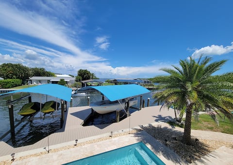 Tranquility, pool, ocean access, boat lift