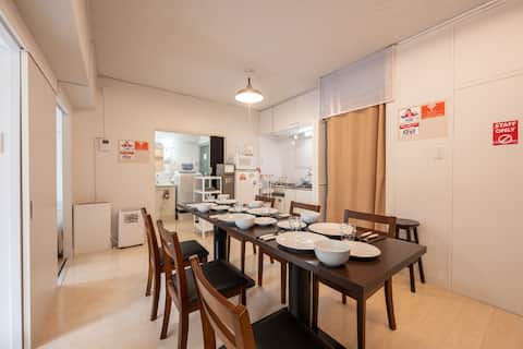 Max 6ppl / 2BR / C-store, DT&stn5 min/Free parking