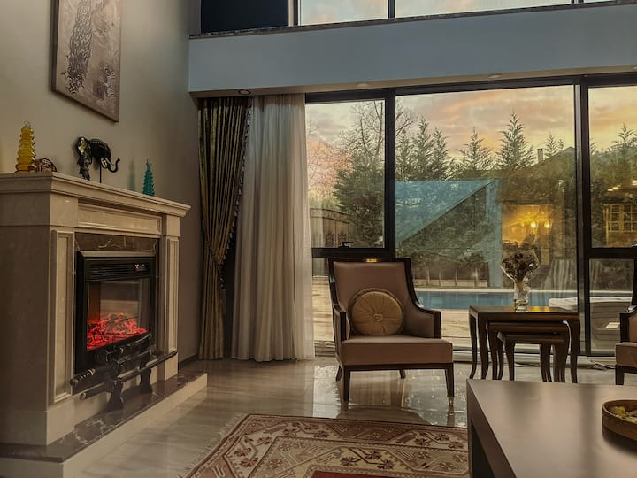Isıtmalı Havuz – Geniş Gruplara Uygun Lüks Villa - Sapanca