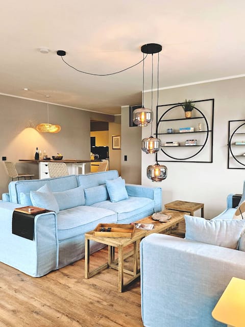 Beliebte Airbnb-Anzeige: Modern dream apartment in loft style with Baltic Sea view in Kühlungsborn