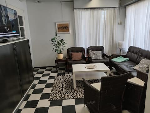 Successful Airbnb property: 1-4bedr., 1-10 beds, wifi, free park., sep. entr. in Leppävaara
