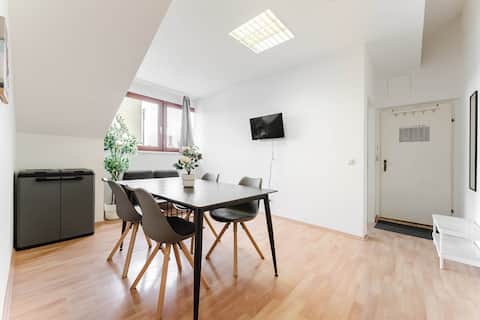 cozy attic apartment