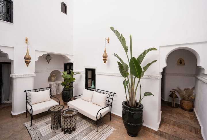 Riad Privatif Avec Personnel & Services -Marrakech - Marrakech