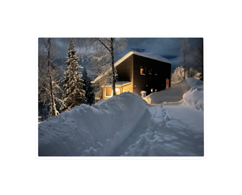 Mountain accommodation on Klöverstigen in Borgafjäll