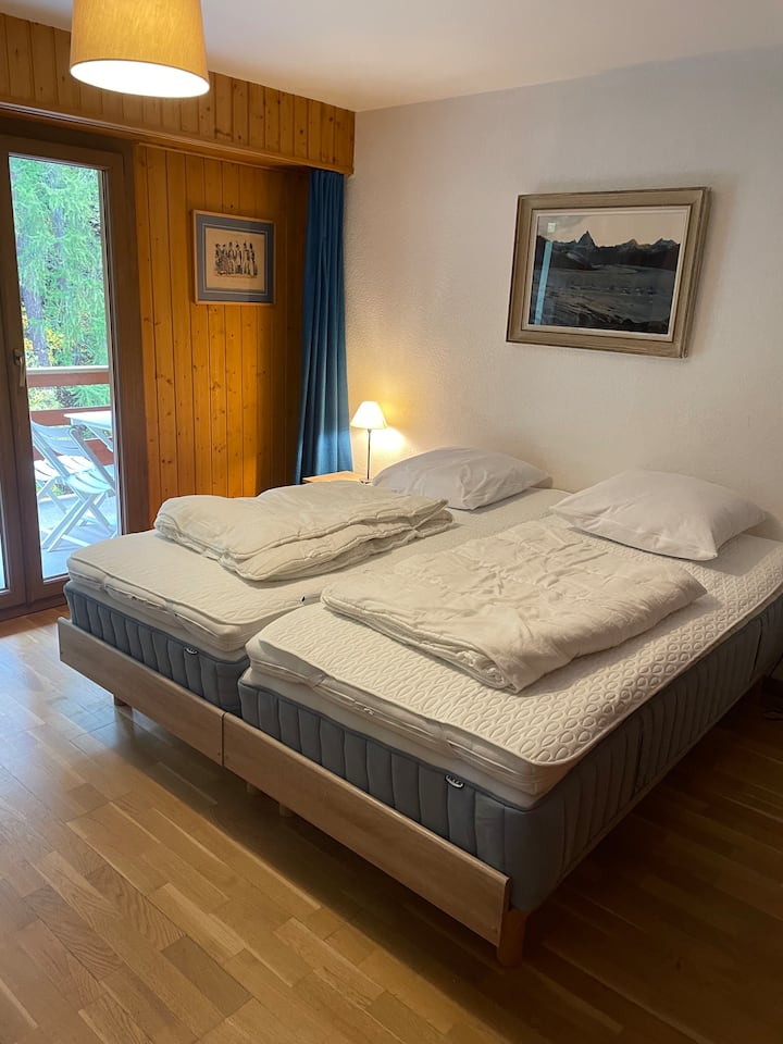 Dormitorio. 2 camas gemelas de 90 x 200