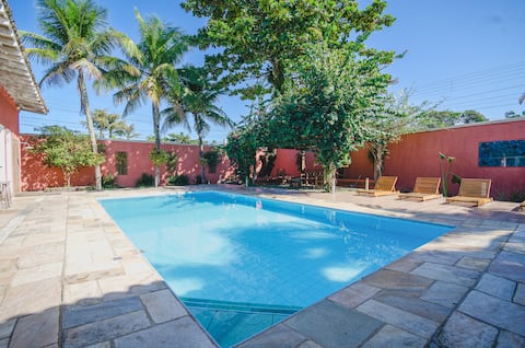 Luxury with Air Conditioning for 28 people 350 meters from the sea