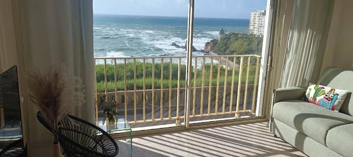 Appartement Vue Océan Plage Et Centre-ville à Pied - Biarritz