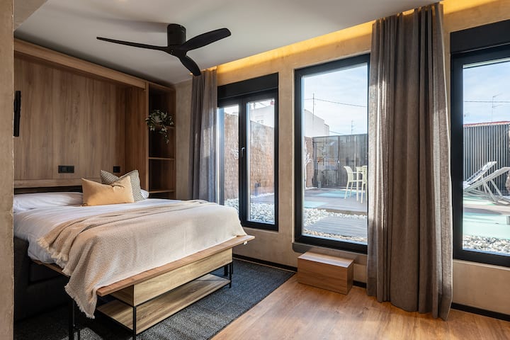 Dobo Ma24 2pax 1bth Terrace Int With Murphy Bed - Madrid