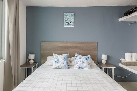 "Casa Gris" in Tlaxcala 3 Bedrooms-6 Guests