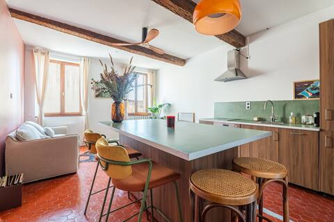 Top Airbnb: Beautiful apartment in the heart of Panier - Vieux-Port à Marseille 2e Arrondissement