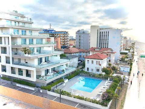 Tahiti Jesolo Frontemare - Family Apartment