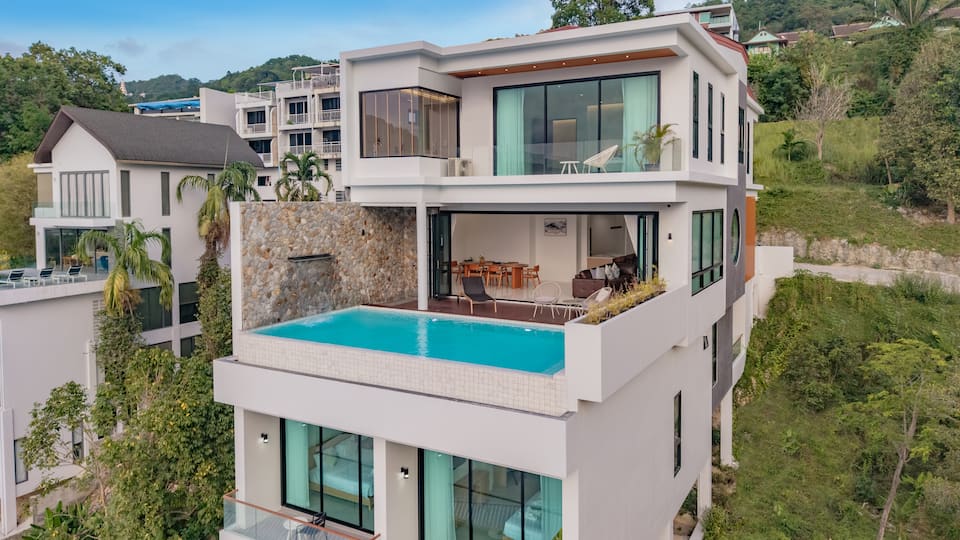 Top-earning Airbnb listing in Pa Tong, 5 bedrooms