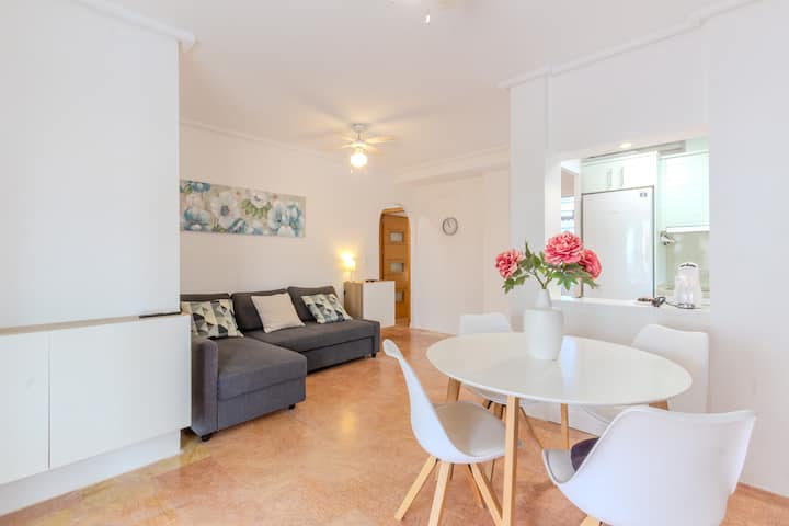 Bahía Azul -Apartamento Bajo Con Terraza Y Piscina - Guardamar del Segura