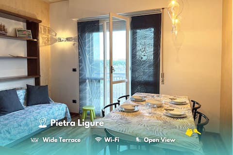 [14 minutes from the sea and center] Relaxation and Open View