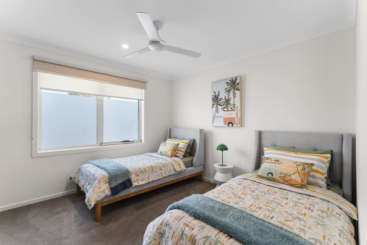 เหมาะสำหรับครอบครัวหรือเพื่อนมีเตียงเดี่ยว 2 เตียง