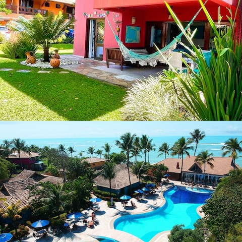 Casa17 ClubMarParaíso private access to Mucugè beach