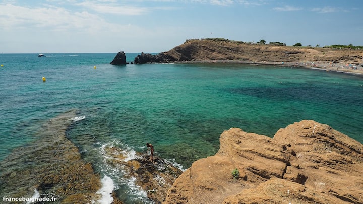 Agde Loue 150 M De La Mer Dans Villa T2 1er éTage - Agde