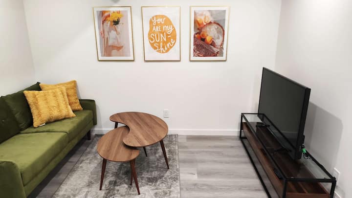 1-bedroom Basement Condo Suite Near Airport - Calgary