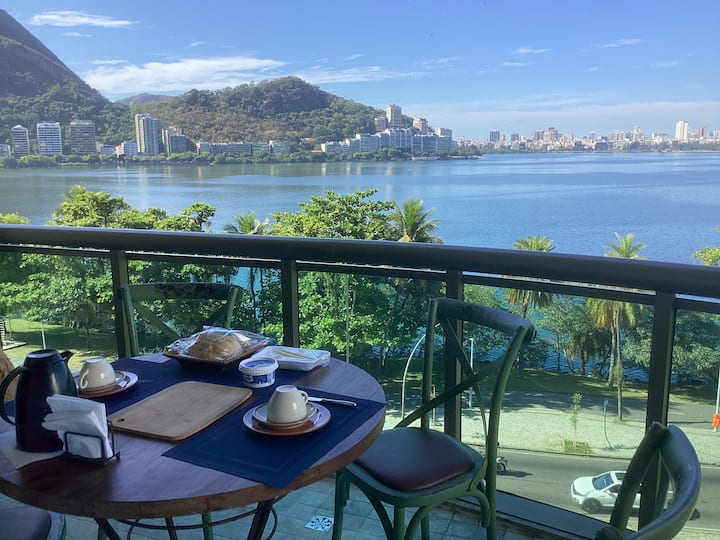 Charmoso Com Linda Vista Lagoa. - Ipanema