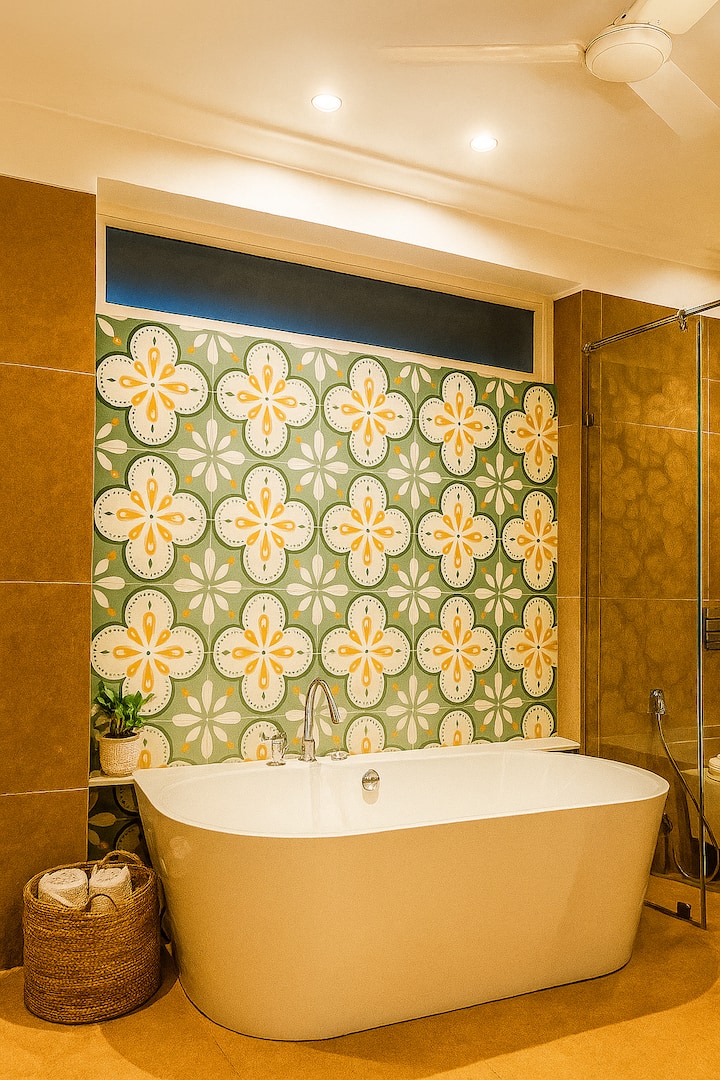 Master bathroom with soaking tub