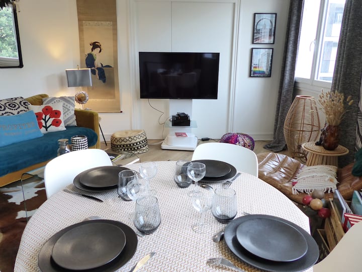 Procé - Apt Lumineux Et Cosy, Vue Sur Le Parc - Nantes