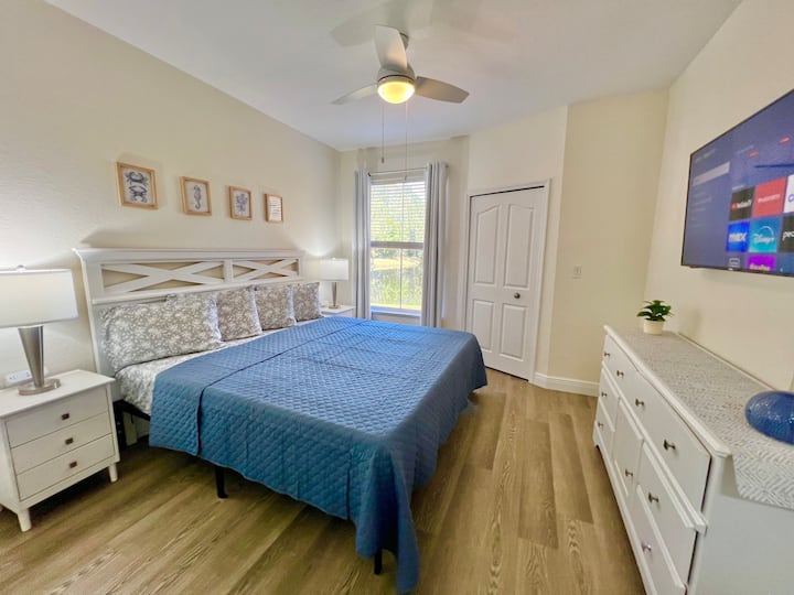 Deuxième chambre principale avec lit King Size !