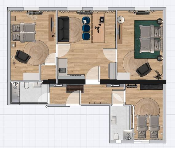※ Flatista Homes – Isabella※ 3BR Deluxe gallery image 2