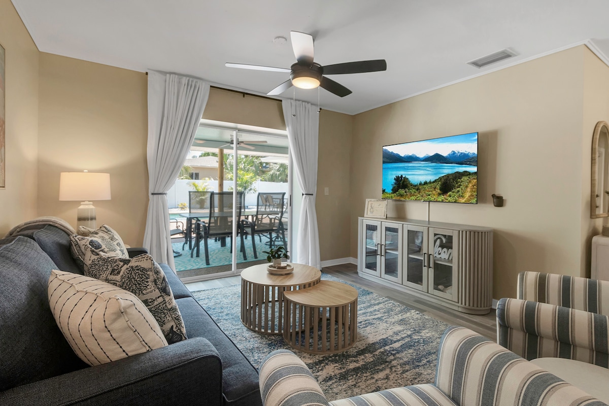 Successful Airbnb property: Pool & Play Oasis~ All the Amenities & Near AMI! in West Bradenton