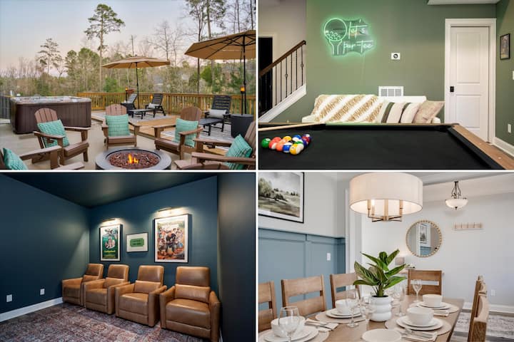 Augusta Abode | HotTub • Theater • Bball • Masters