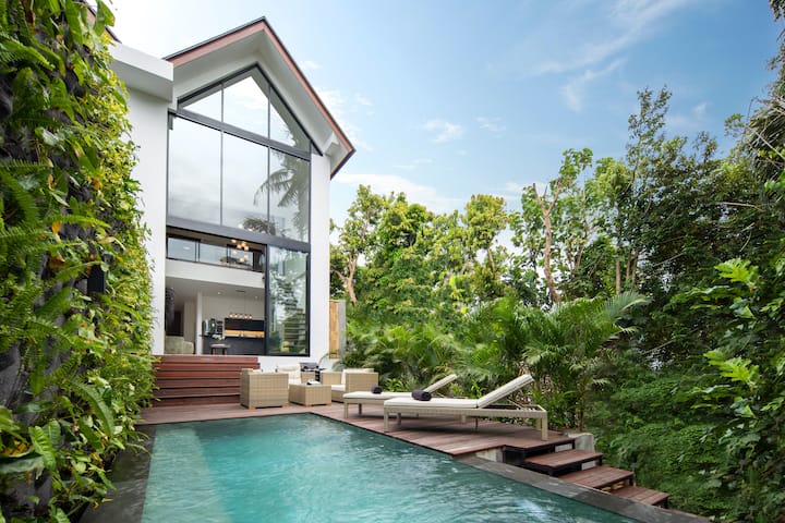 Indonesia Riverside Houses Unique Riverside Sanctuary | 2BR Villa - Houses for Rent in Mengwi ...