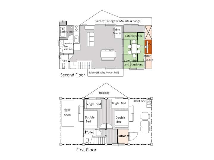Mt. Fuji & Sakura/bbq/nature/private Villa For 10 - 伊豆之國市