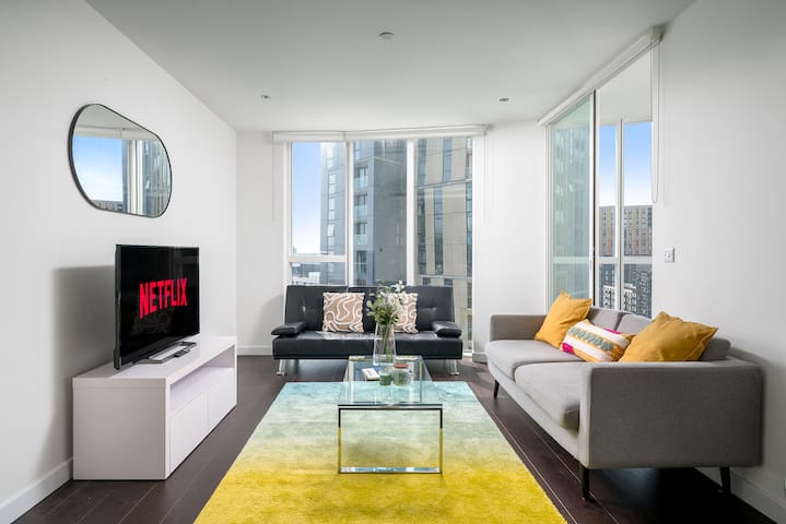 River View 5 stars Apt 2BR/2BA in Central London