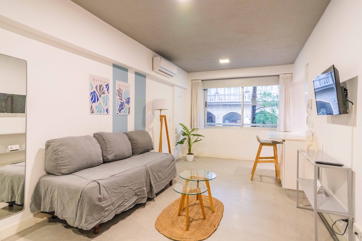Apartamento de 1 quarto em Palermo