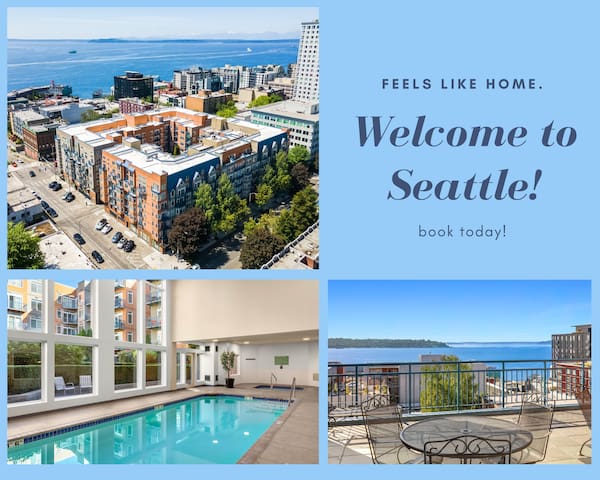 Waterfront | Steps to Pike Place | Free Parking