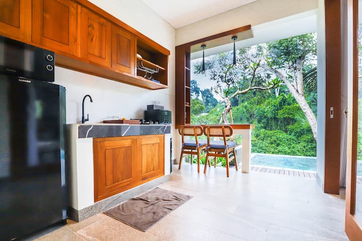 1bdr Misty River-2: Villa With Infinity Pool - Bali