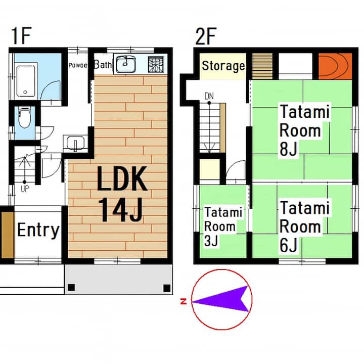 5 Min Toyama Sta | Free Parking | 6 Guests - 富山市
