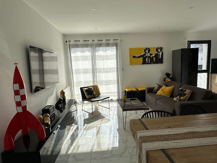 Duplex 80m2, Le Refuge Du Léman, Lac Et Montagnes - 니옹